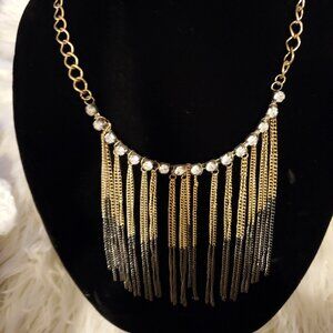 Gold Chain Dazzling Necklace